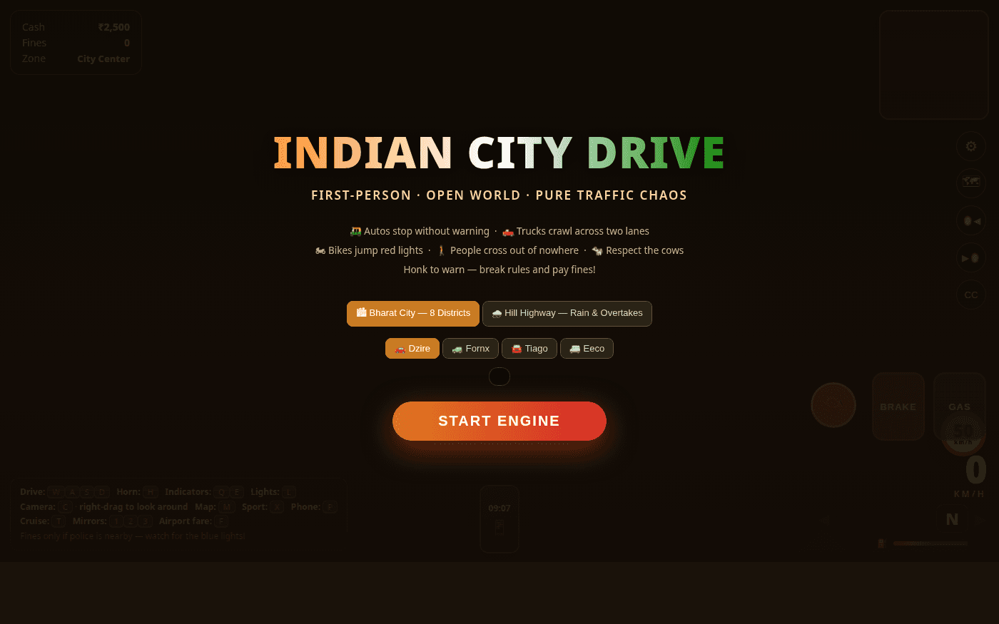 Indian City Drive screenshot