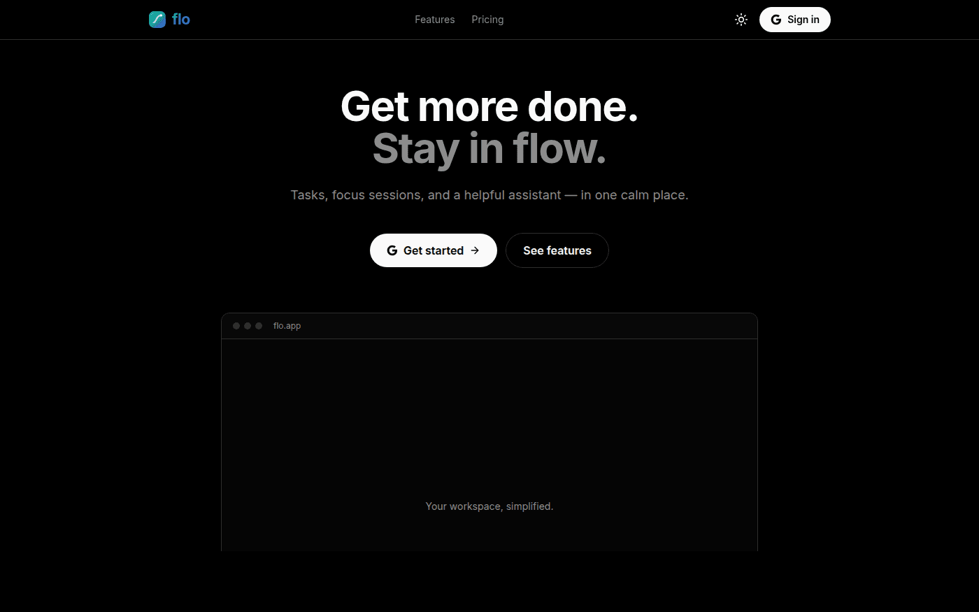 flo screenshot